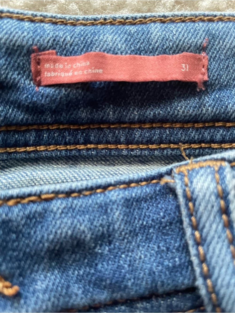 Anthropologie Pilcro Slim Boyfriend Jeans in Medium Blue Women’s Size 31 - Thumbnail 4