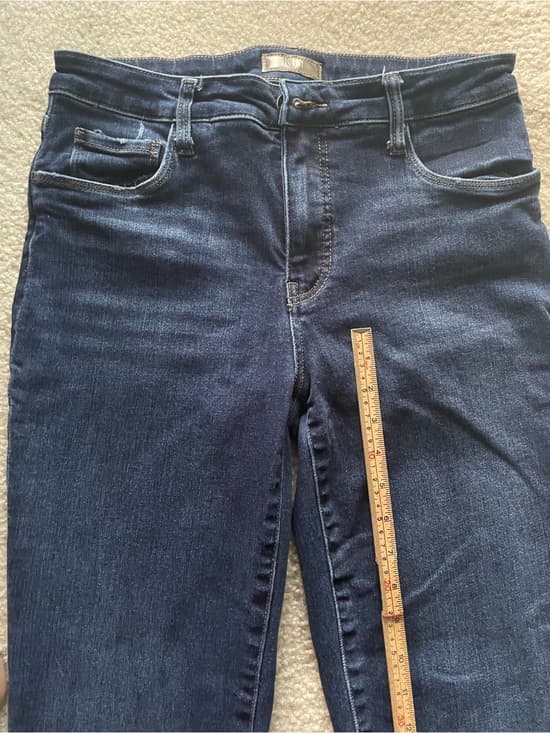 Kut from the Kloth Reese High-Rise Ankle Straight Leg Blue Jeans Women’s 6 - Thumbnail 9