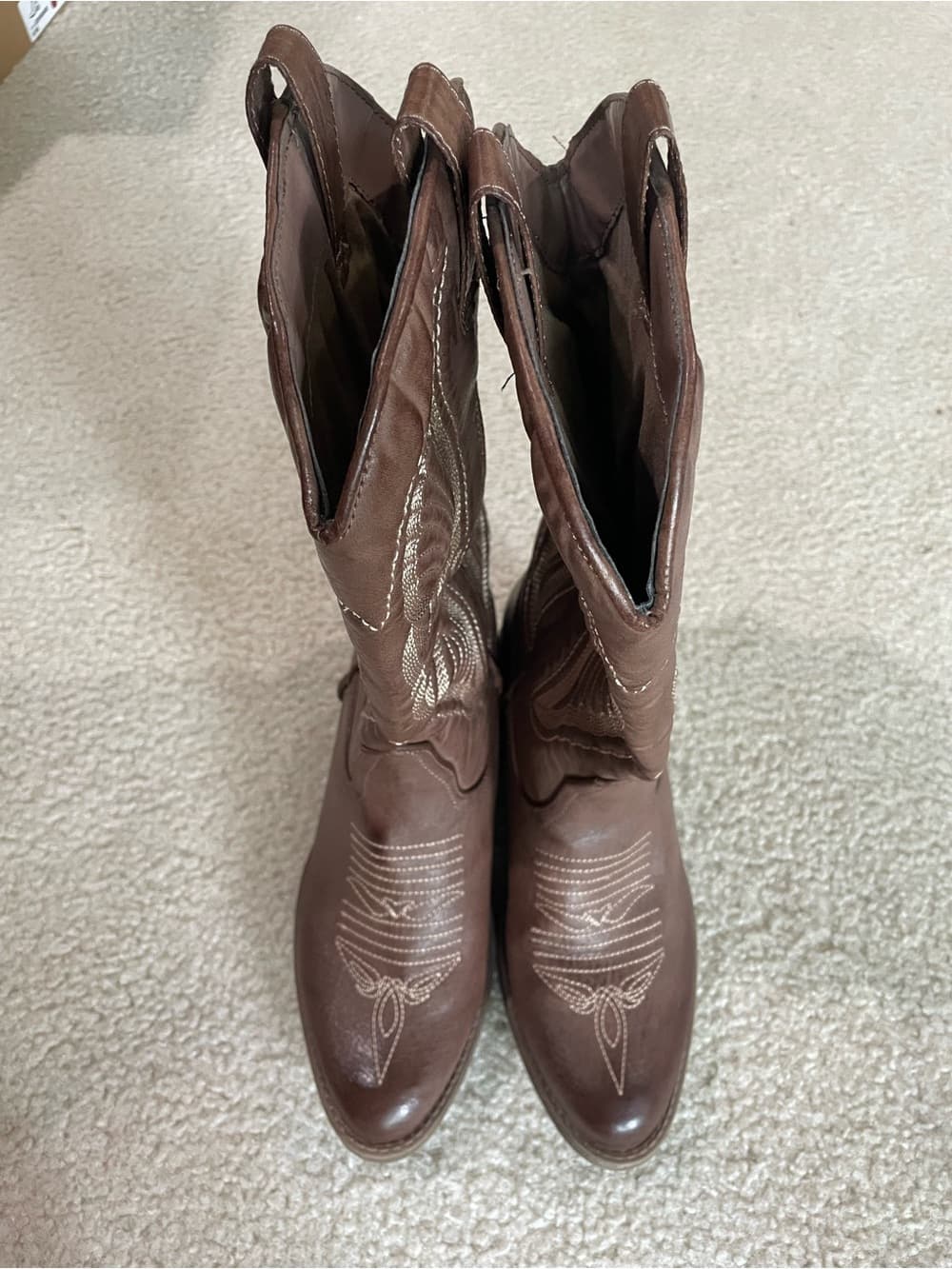 Coconuts by Matisse Brown Western Heeled Boots Women’s Size 7.5 - Thumbnail 2