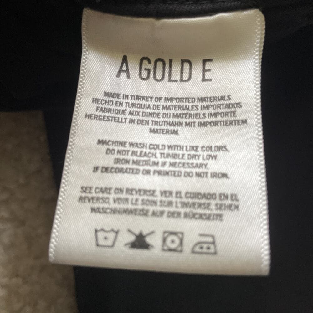 Agolde Los Angeles Premium Black Jeans Womens Size 27 - Thumbnail 4