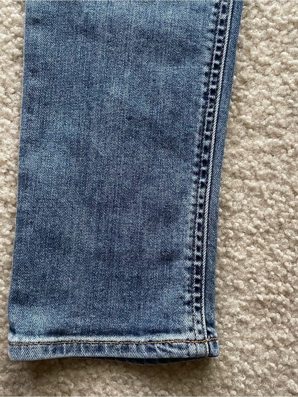 Rag & Bone Dre Low Rise Slim Boyfriend Jeans Women’s Size 24 Light Blue Wash - Thumbnail 4