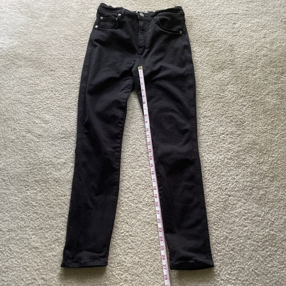 Agolde Los Angeles Premium Black Jeans Womens Size 27 - Thumbnail 2