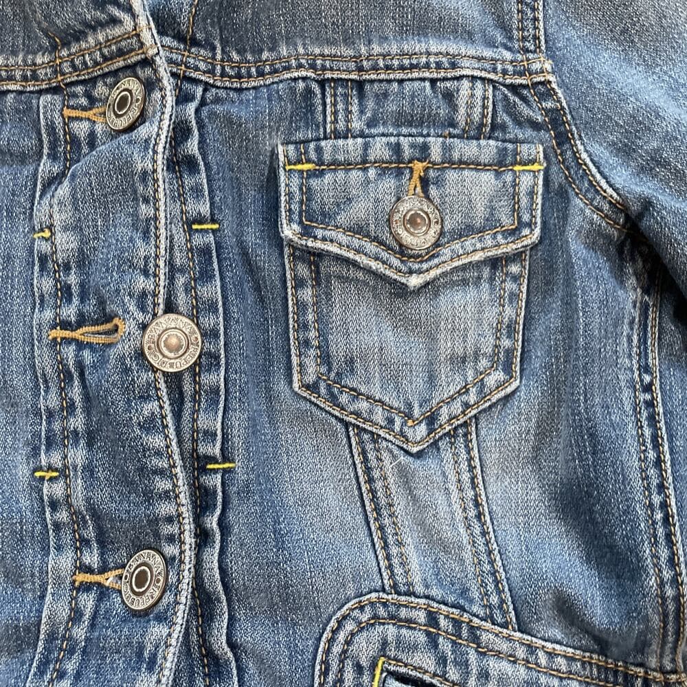 Banana Republic Women's Denim Jacket XS Blue - Thumbnail 4