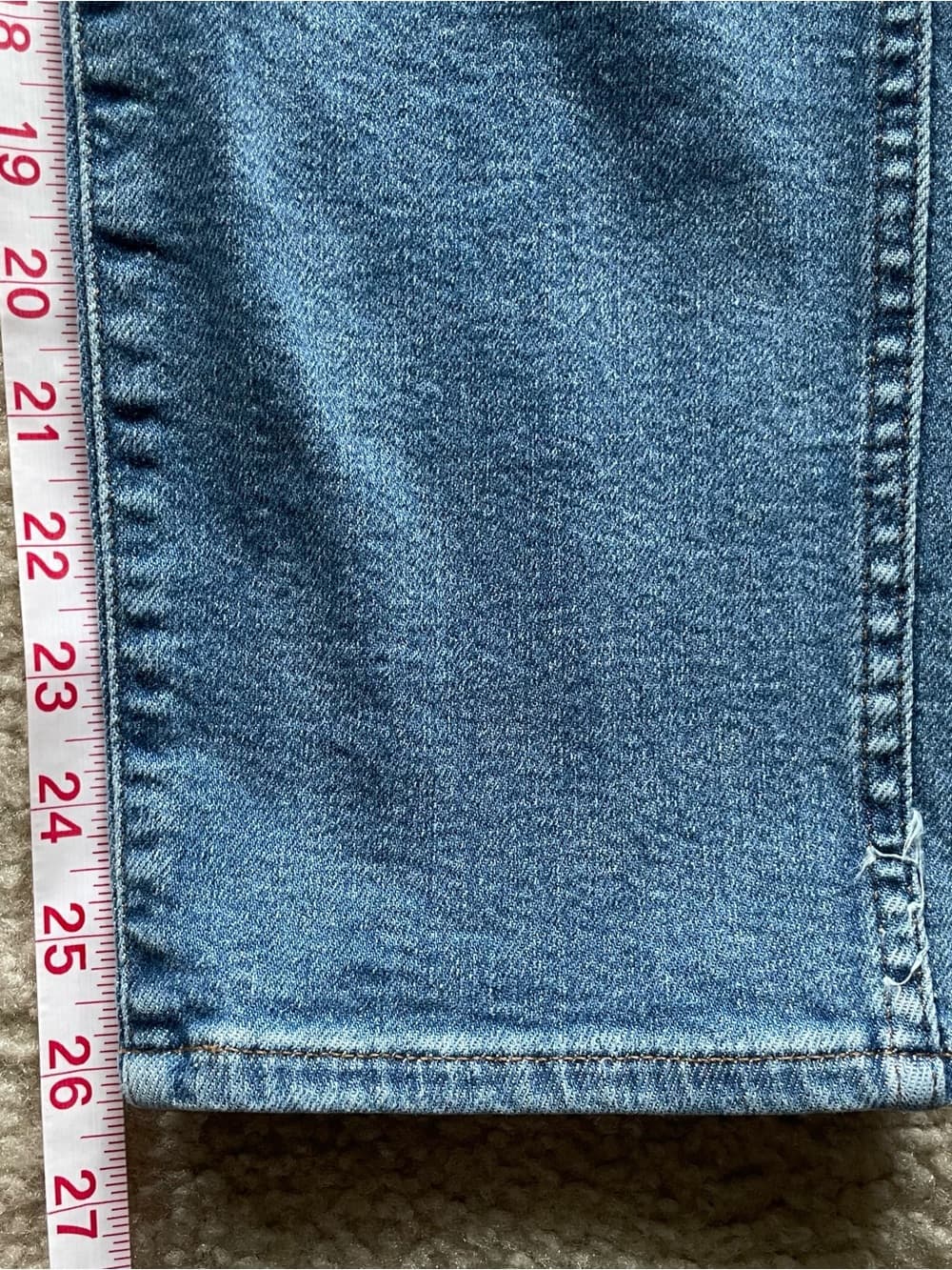 Madewell Stovepipe Women’s Light Blue Straight Leg Jeans Size 28 - Thumbnail 3
