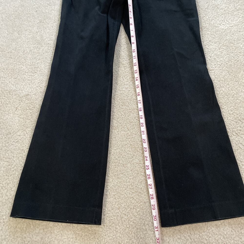 Lauren Ralph Lauren Adelle Bootcut Black Dress Pants Womens Size 12 - Thumbnail 4