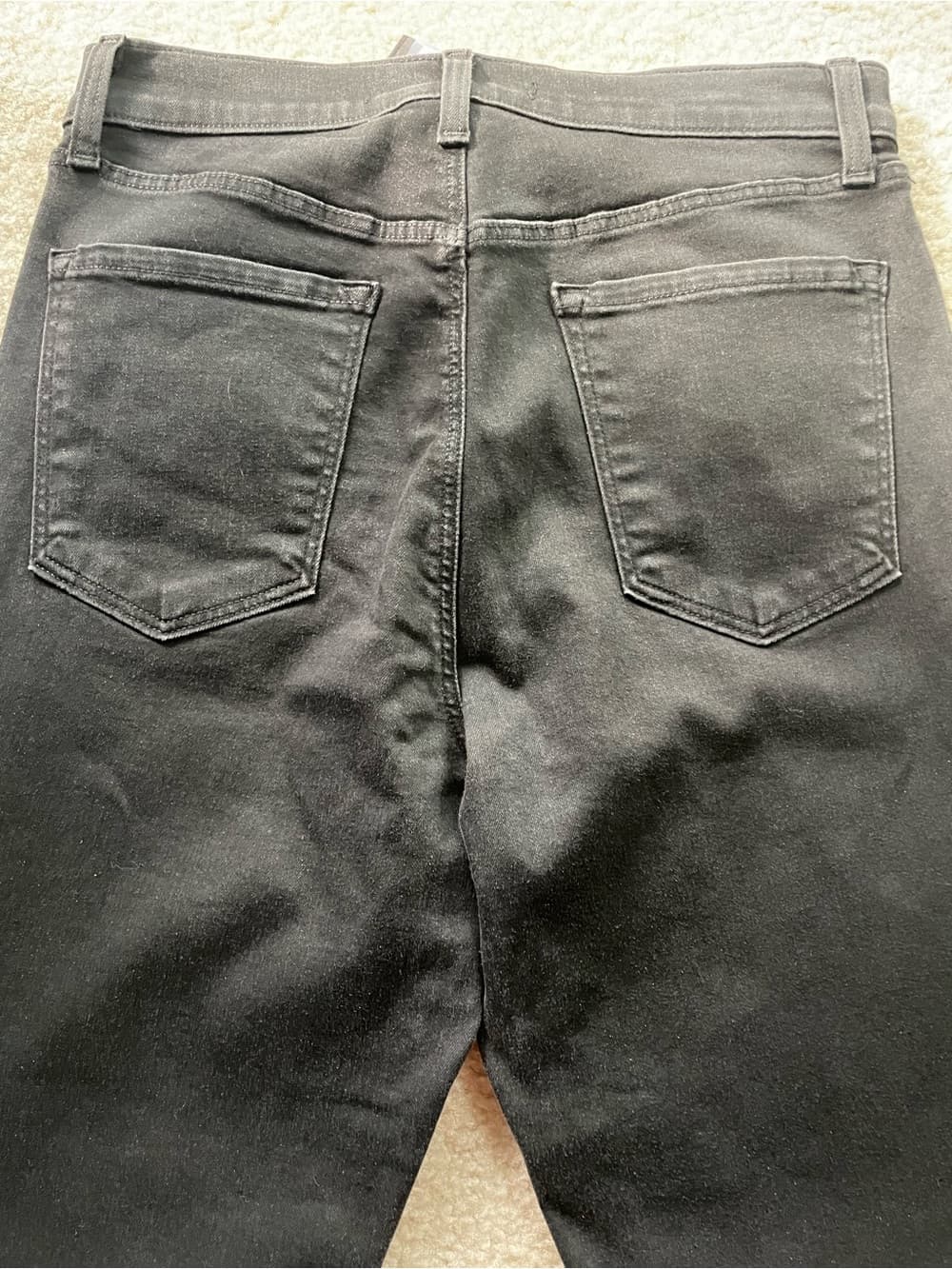 J Brand Black High Rise Lace-Up Skinny Jeans Women’s Size 30 - Thumbnail 6