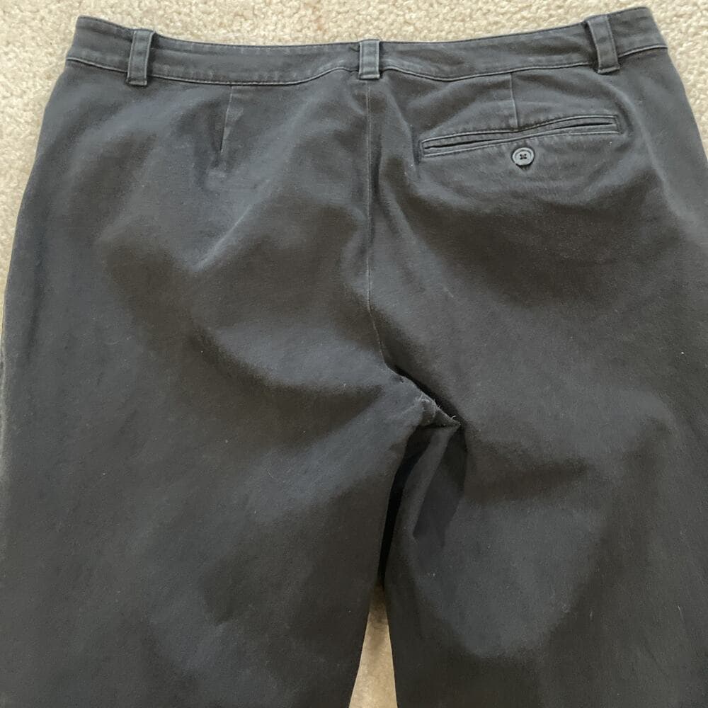 Lauren Ralph Lauren Adelle Bootcut Black Dress Pants Womens Size 12 - Thumbnail 7