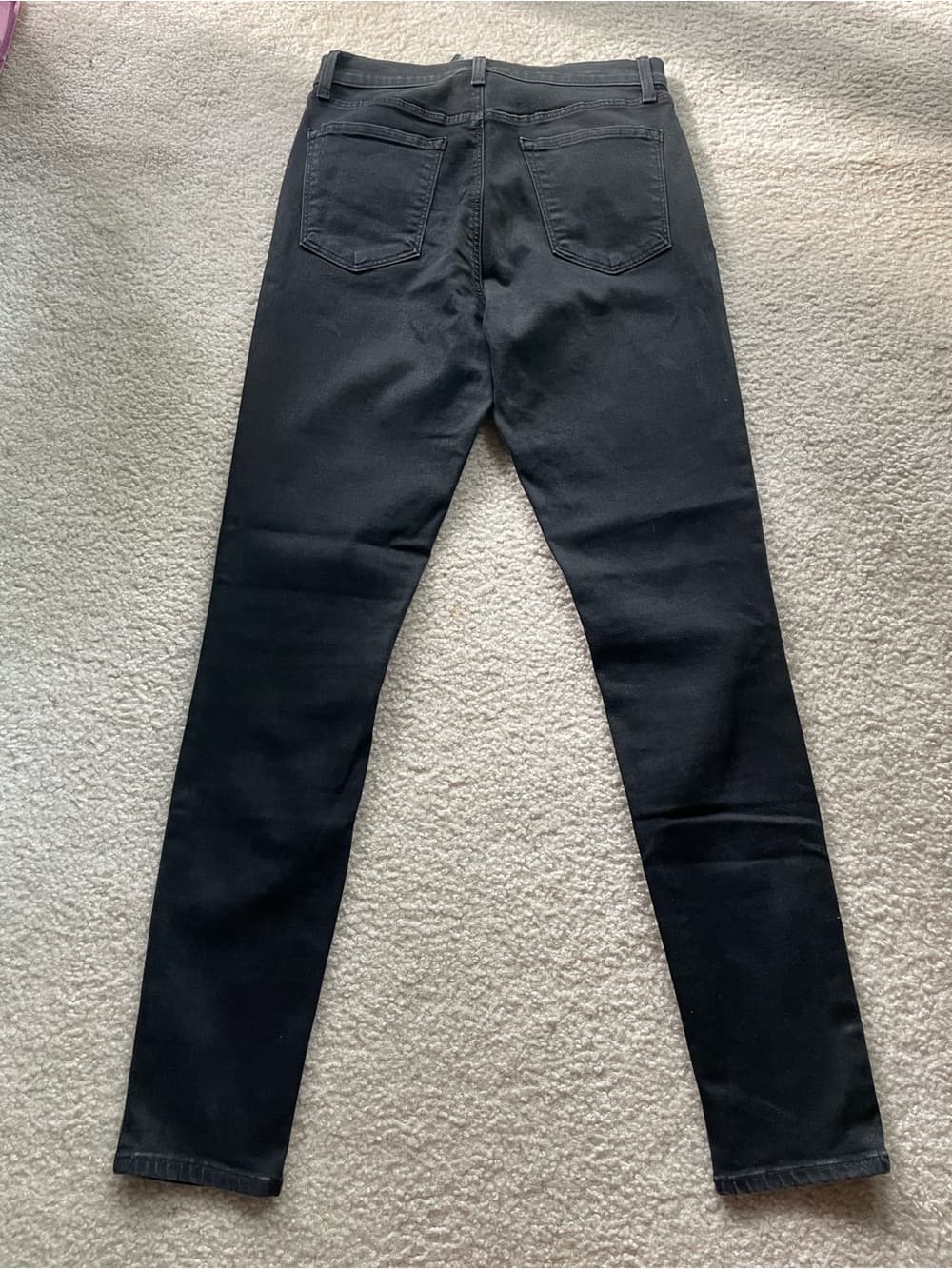 J Brand Black High Rise Lace-Up Skinny Jeans Women’s Size 30 - Thumbnail 7