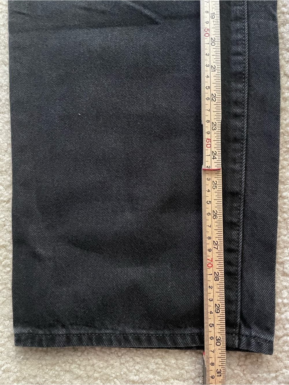 Levi's Women's Black ‘94 Baggy Straight Leg Jeans - Women’s Size 31 - Thumbnail 5