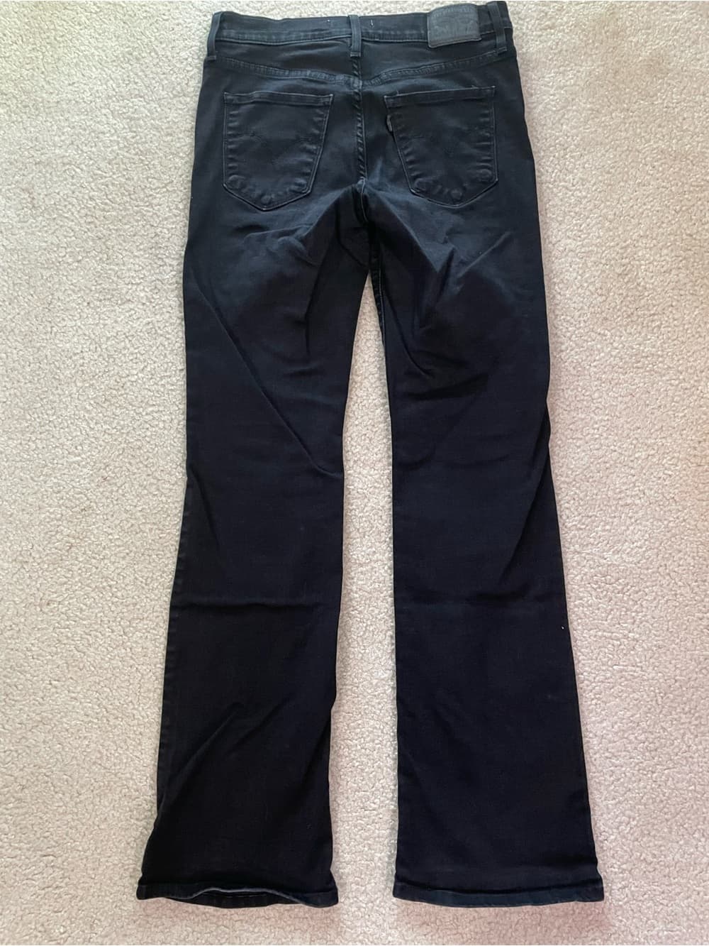 Levi's 315 Shaping Bootcut Women's Black Jeans Size 29 - Thumbnail 8