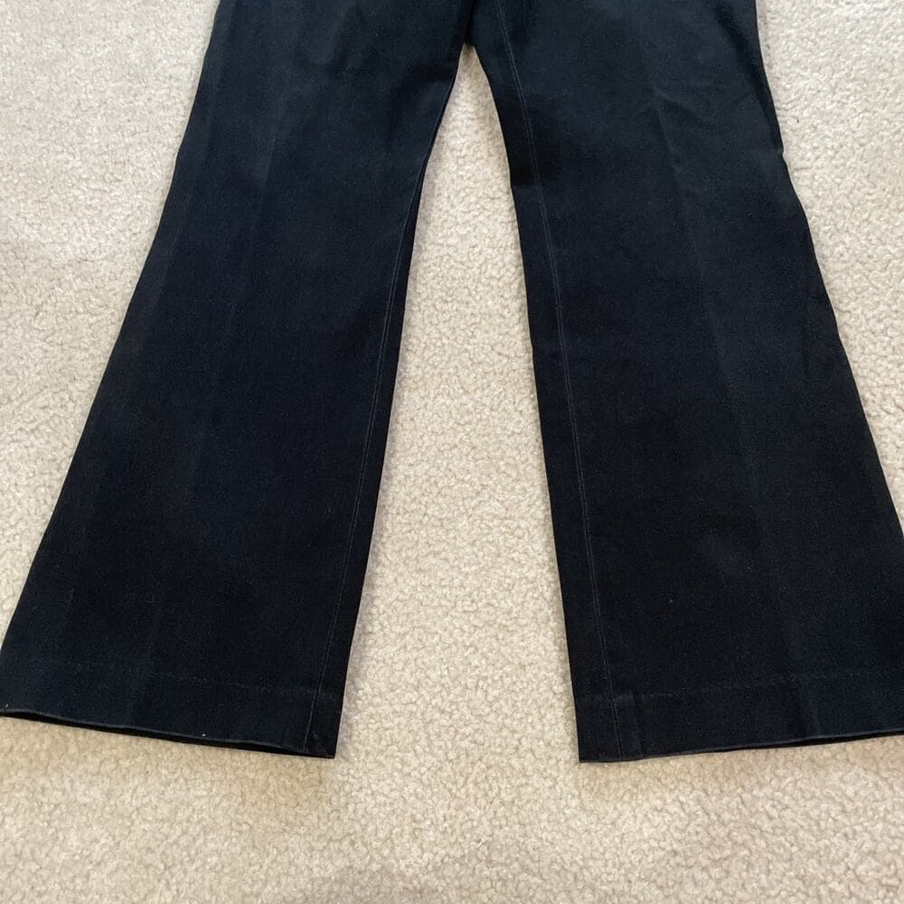 Lauren Ralph Lauren Adelle Bootcut Black Dress Pants Womens Size 12 - Thumbnail 3