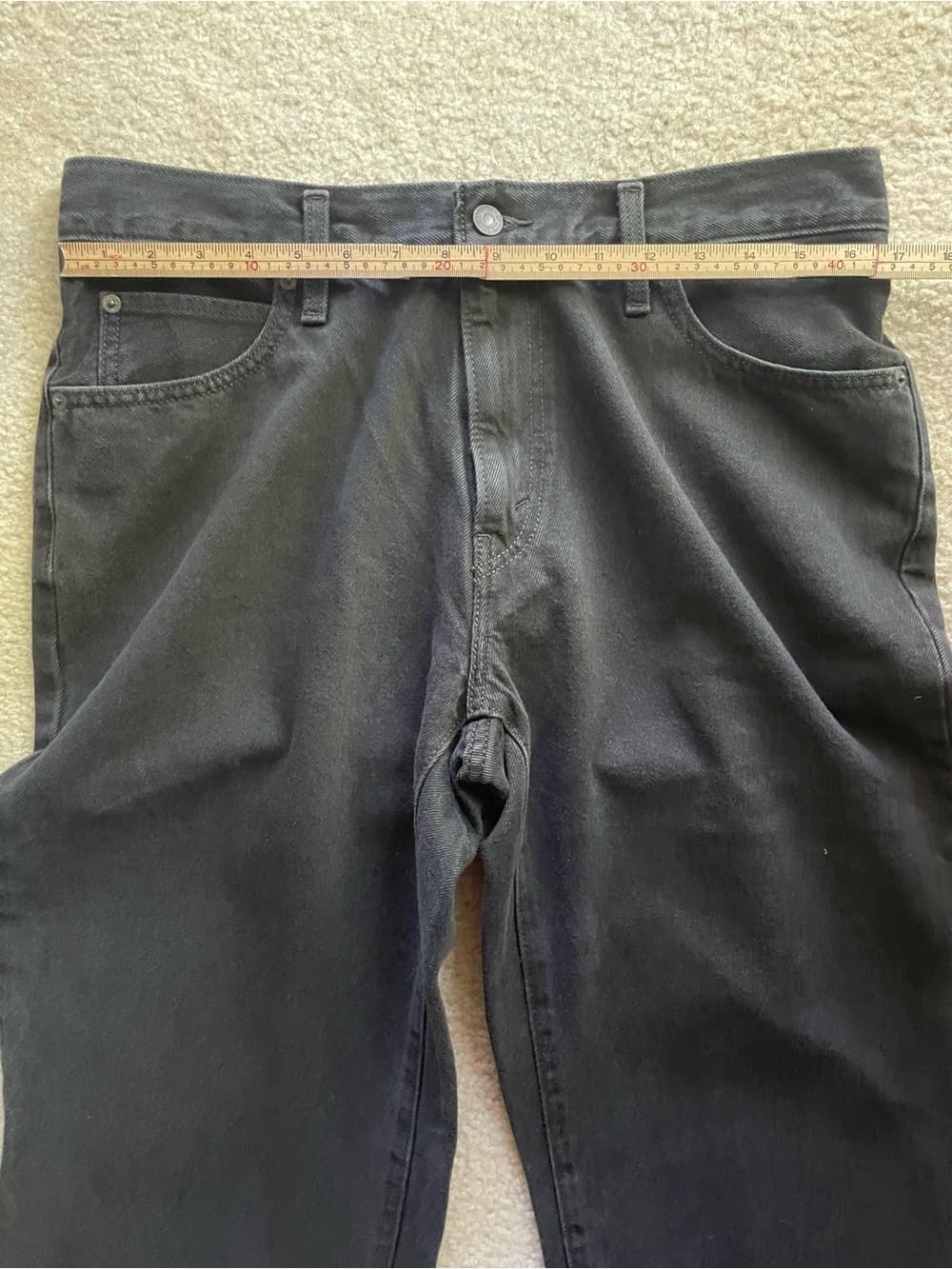 Levi's Women's Black ‘94 Baggy Straight Leg Jeans - Women’s Size 31 - Thumbnail 6