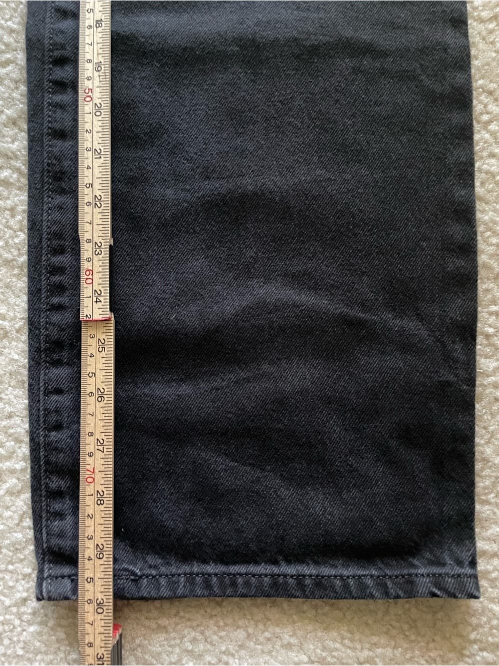 Levi's Women's Black ‘94 Baggy Straight Leg Jeans - Women’s Size 31 - Thumbnail 3