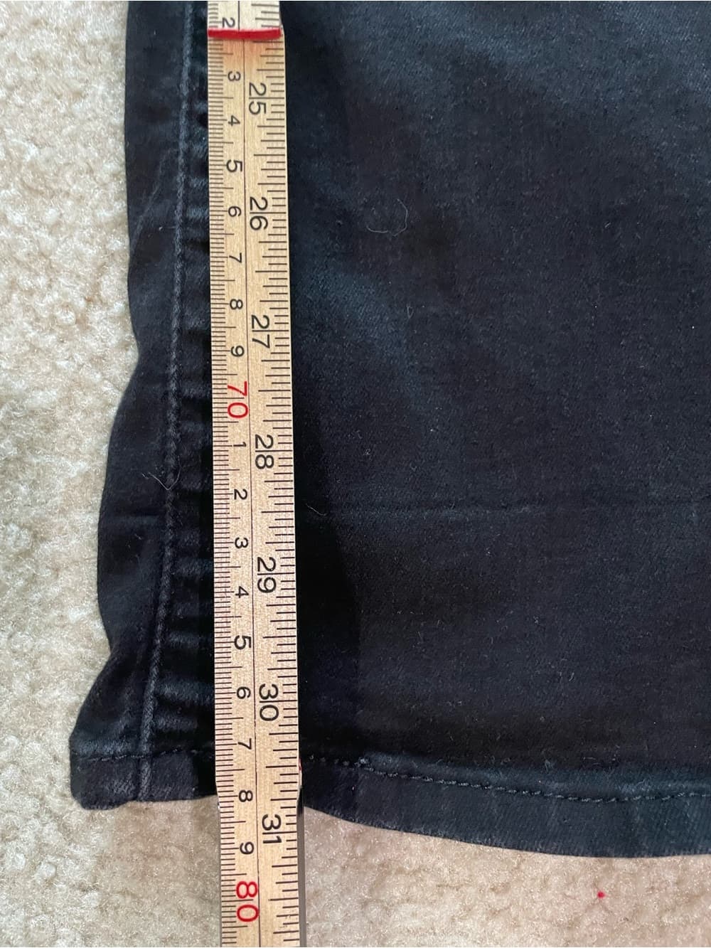 Levi's 315 Shaping Bootcut Women's Black Jeans Size 29 - Thumbnail 3