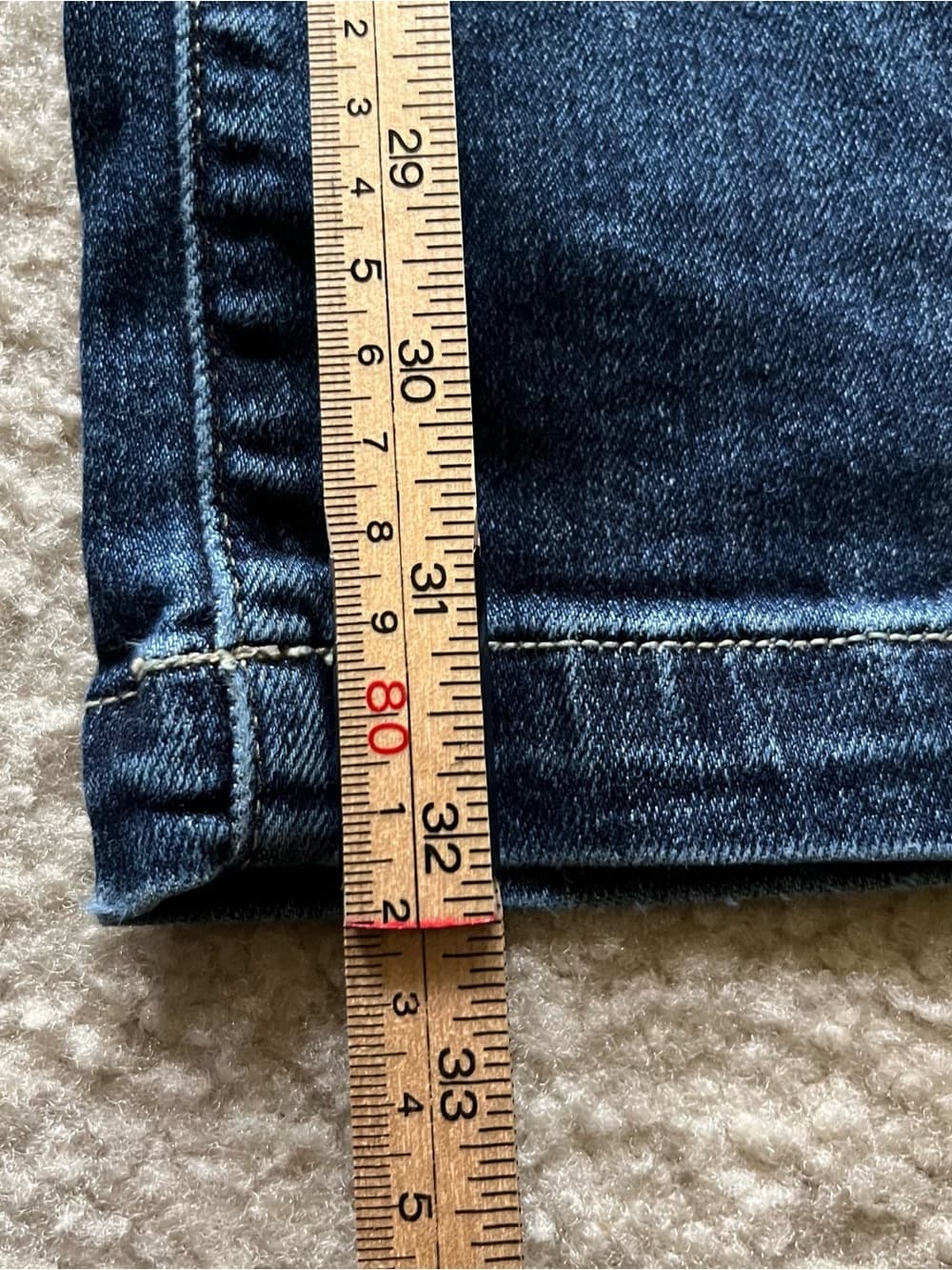 Judy Blue Medium-Dark Blue Distressed Boot Cut Jeans Women’s Size 7/28 - Thumbnail 3