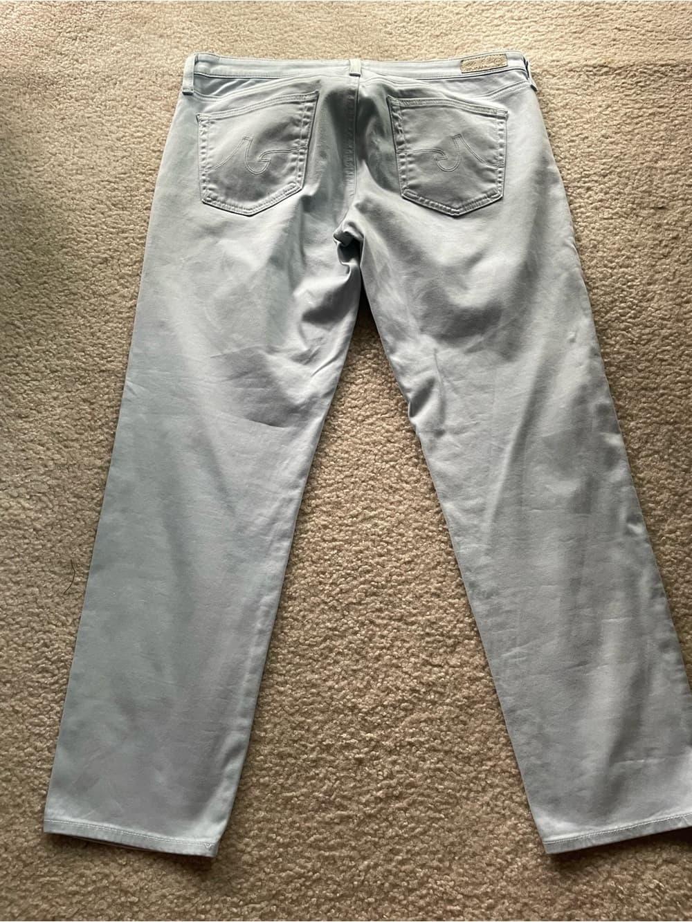 AG Adriano Goldschmied Stilt Crop Cigarette Jean Light Blue Women’s Size 31 - Thumbnail 8