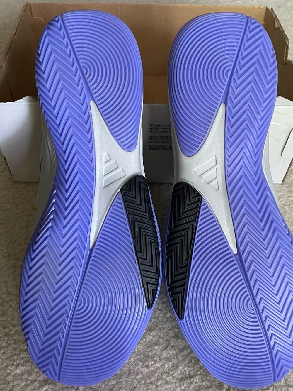 Adidas Subzone Basketball Sneakers Black, Gray, Cobalt Blue Men’s Size 13 NWT - Thumbnail 7