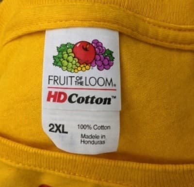 Hunter S Thompson T Shirt 2XL Yellow Weird Turn Pro Fruit Of The Loom HD Cotton - Thumbnail 2