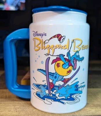 Vintage Disney Blizzard Beach Water Park Souvenir Mug Refillable Drinks Cup - Thumbnail 3