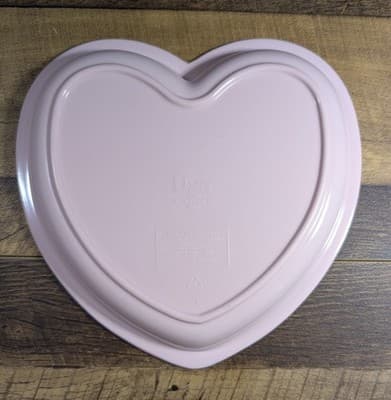 Vintage Disney Minnie Mouse Heart Shaped Melamine Plate Bowl Elandia Taiwan - Thumbnail 2