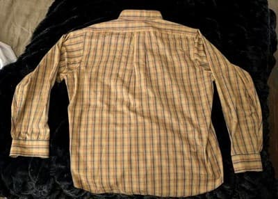 Vintage 1970s Sero Shirtmakers Plaid Button Down - L - Ivy League TD Sherman NY - Thumbnail 9