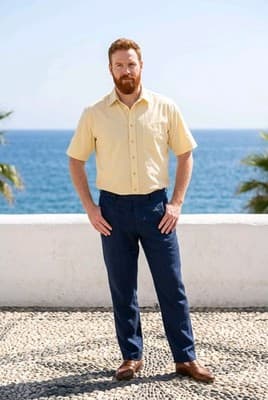 Trotters Club Men’s Large Short Sleeve shirt Made In The USA 1991 Vintage - Thumbnail 8