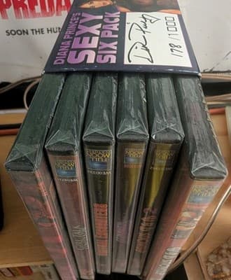 Full Moon Features Diana Prince Sexy Six Pack DVD Box Set Signed Auto 178/1000 - Thumbnail 6