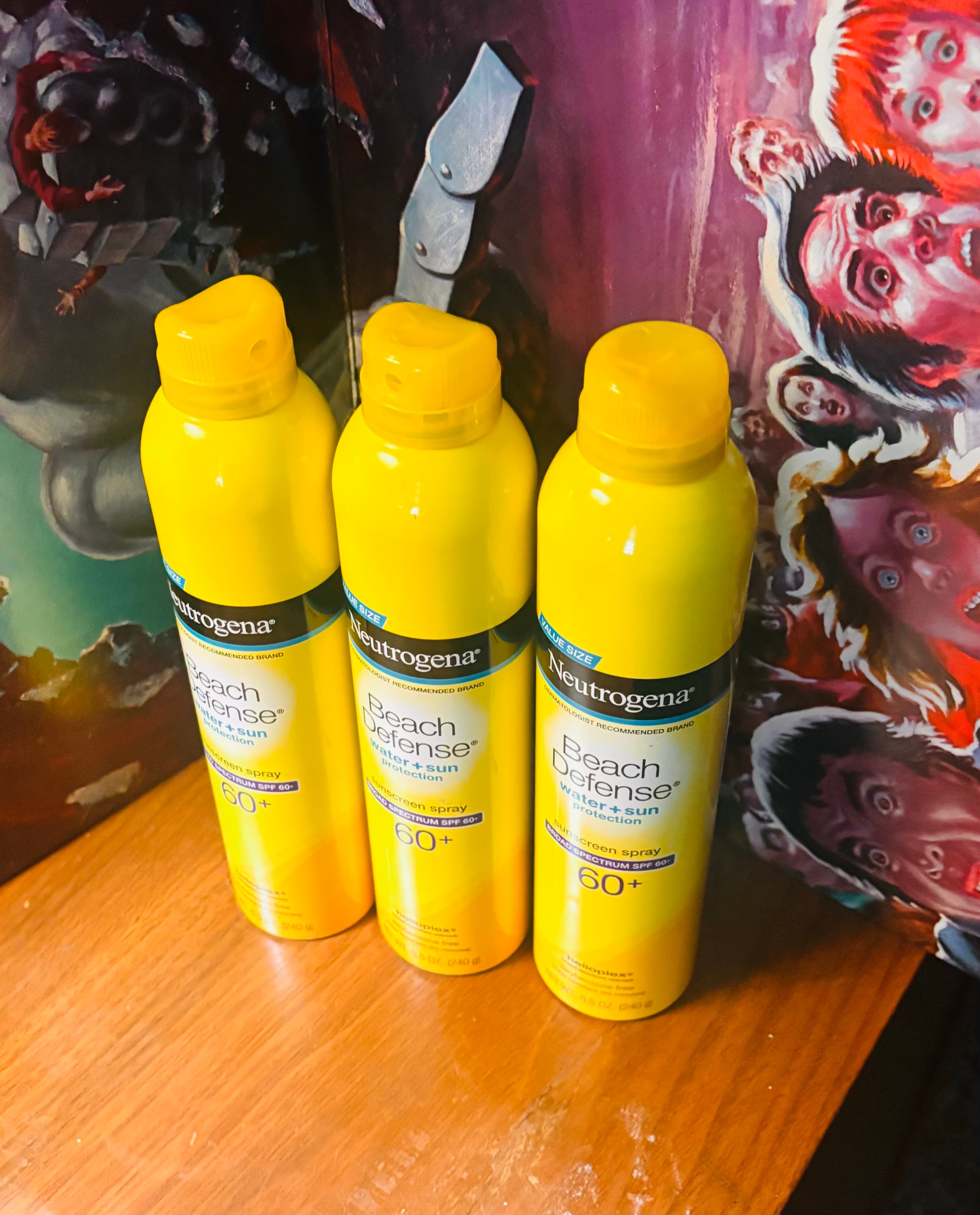 Neutrogena Beach Defense SPF 60 Sunscreen Spray 5-Pack - New - Thumbnail 2