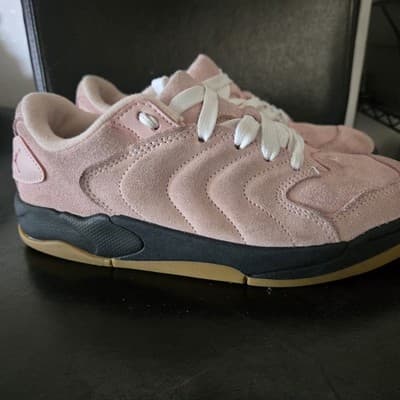 Nike Jordan Session Shoes Atmosphere Pink Suede Size 6.5 (IB3731-600)