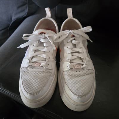 Nike Wmns Court Vision Alta TXT 'White Magic Ember' CW6536-101 Size 8.5 - Thumbnail 5