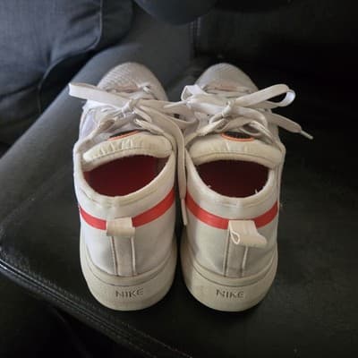 Nike Wmns Court Vision Alta TXT 'White Magic Ember' CW6536-101 Size 8.5 - Thumbnail 3
