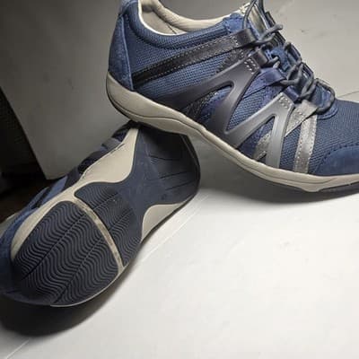Dansko Womens Shies Honor Suede Blue Lifestyle Walking Sz 37 US 7.5-8 Sneaker - Thumbnail 3