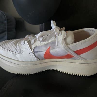 Nike Wmns Court Vision Alta TXT 'White Magic Ember' CW6536-101 Size 8.5 - Thumbnail 6