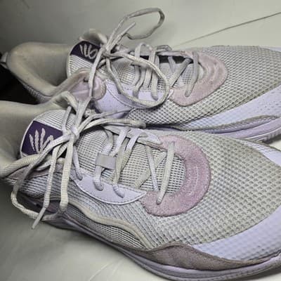 Under Armour Curry 8 Flow International Women's Day Purple - Men’s Size 12 - Thumbnail 2