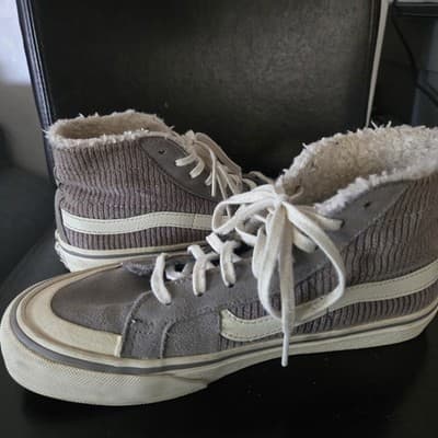 Vans Sk8 Hi 138 Decon SF Corduroy Ultracush Unisex Sneakers US Size 5.5 - Thumbnail 6