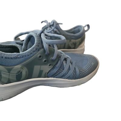 Women’s Blue Nike Free TR 7 Premium Training Shoes 924592 400 - Thumbnail 7