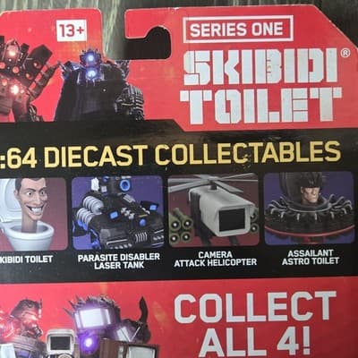 SKIBIDI TOILET - Parasite Disabler - NIB Series 1 Collectible 3” Action Figure - Thumbnail 3
