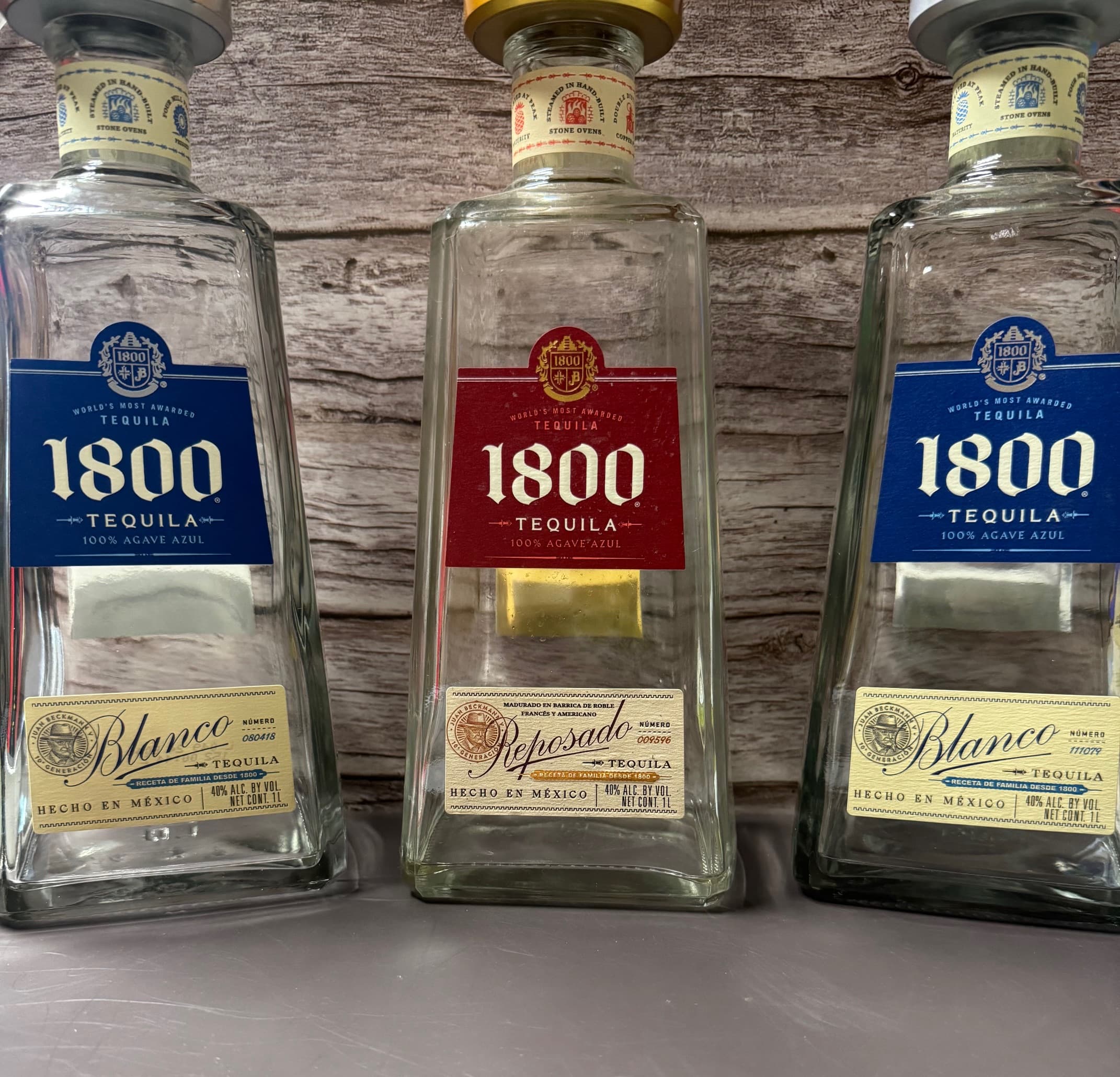 1800 (empty, customizable) BLUE 1L - Regular - Thumbnail 2
