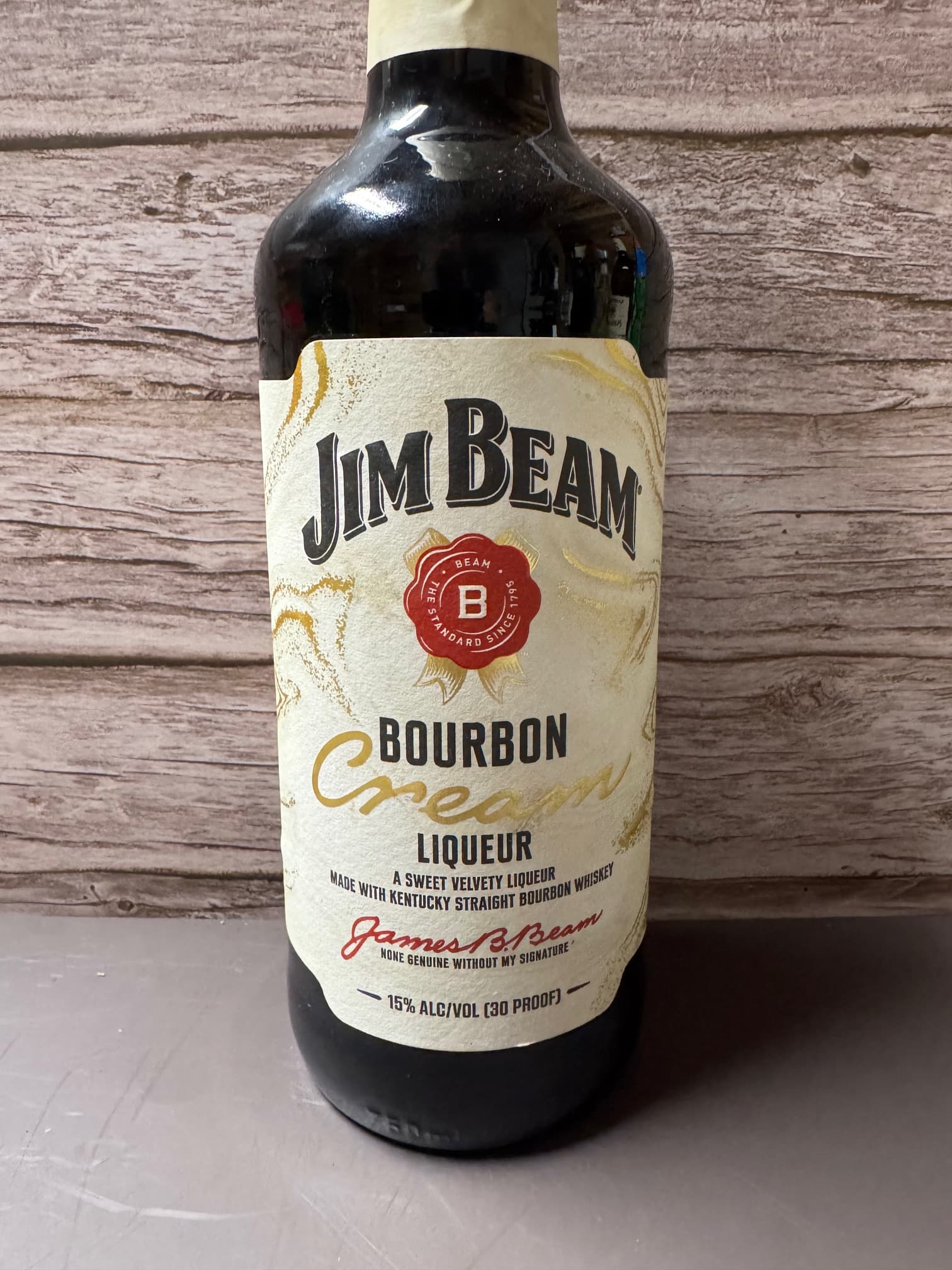 JIM BEAM VANILLA (empty, customizable) 750ML - Regular - Thumbnail 2