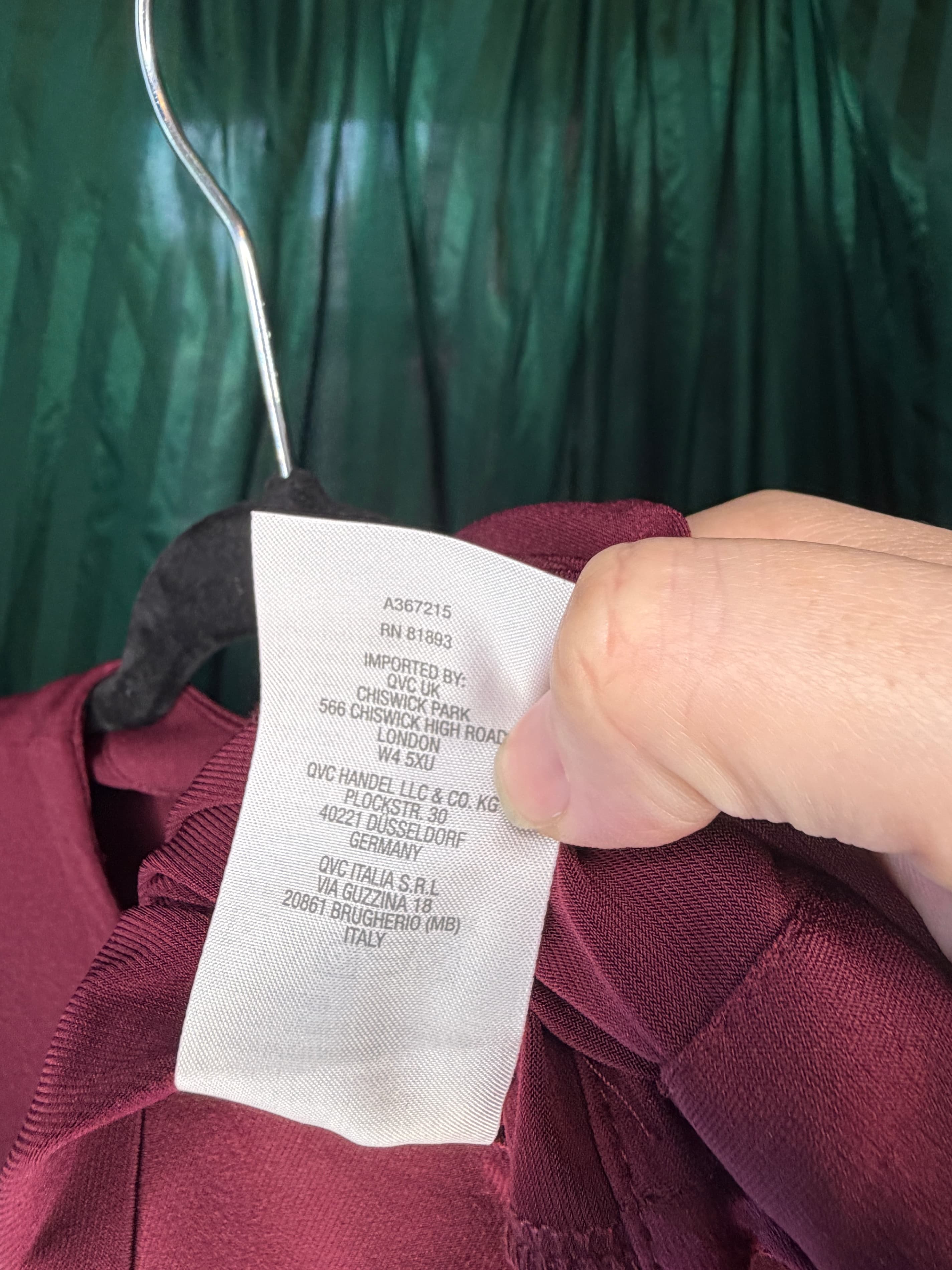Susan Graver Every Day Liquid Knit Burgundy Top - Versatile & Easy-Care - Thumbnail 7