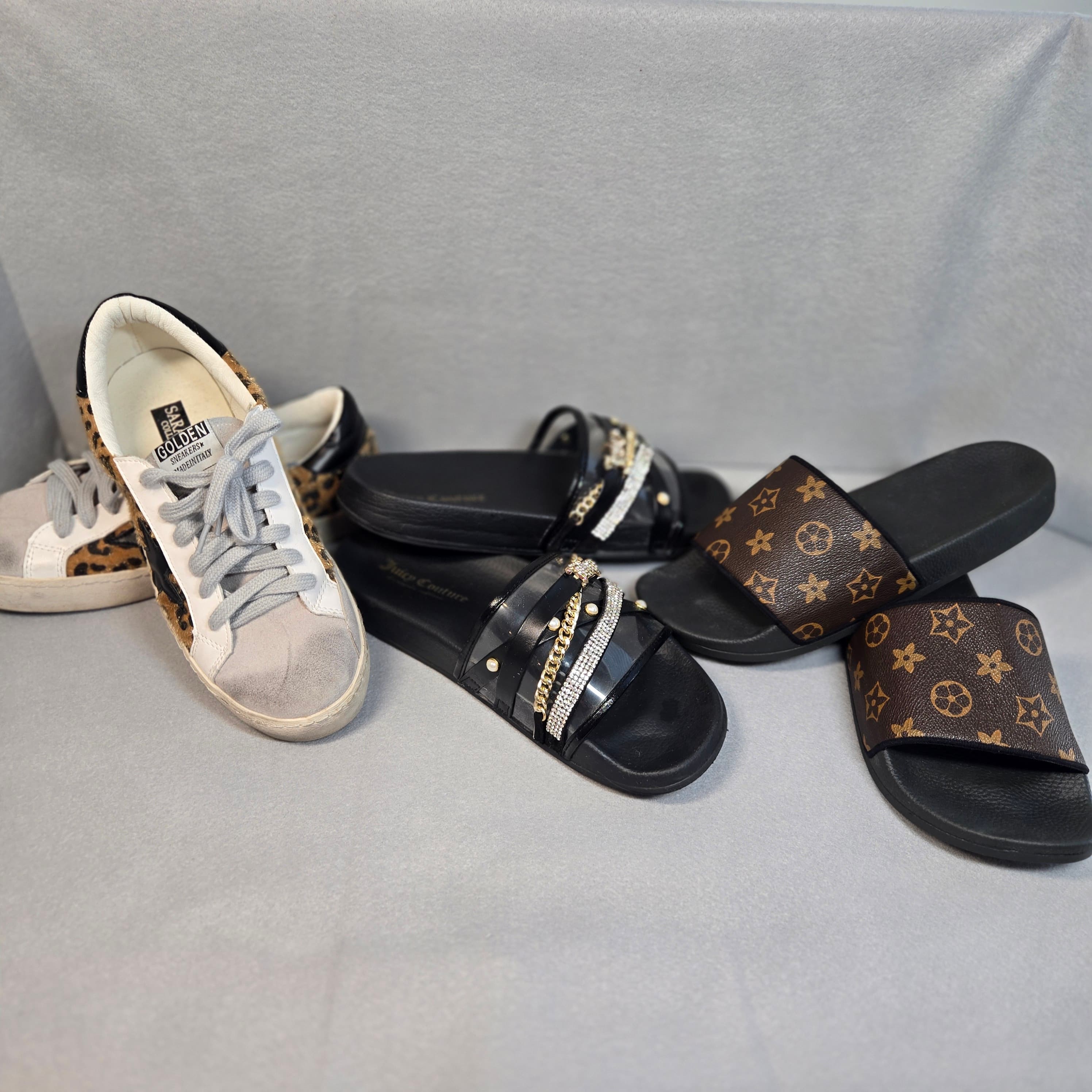 Look alike Juicy,Golden Goose and Louie Shoe Bundle Size 8 - Thumbnail 6