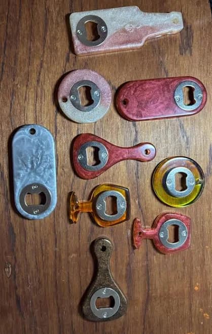 EPOXY RESIN BOTTLE OPENERS - Regular - Thumbnail 2