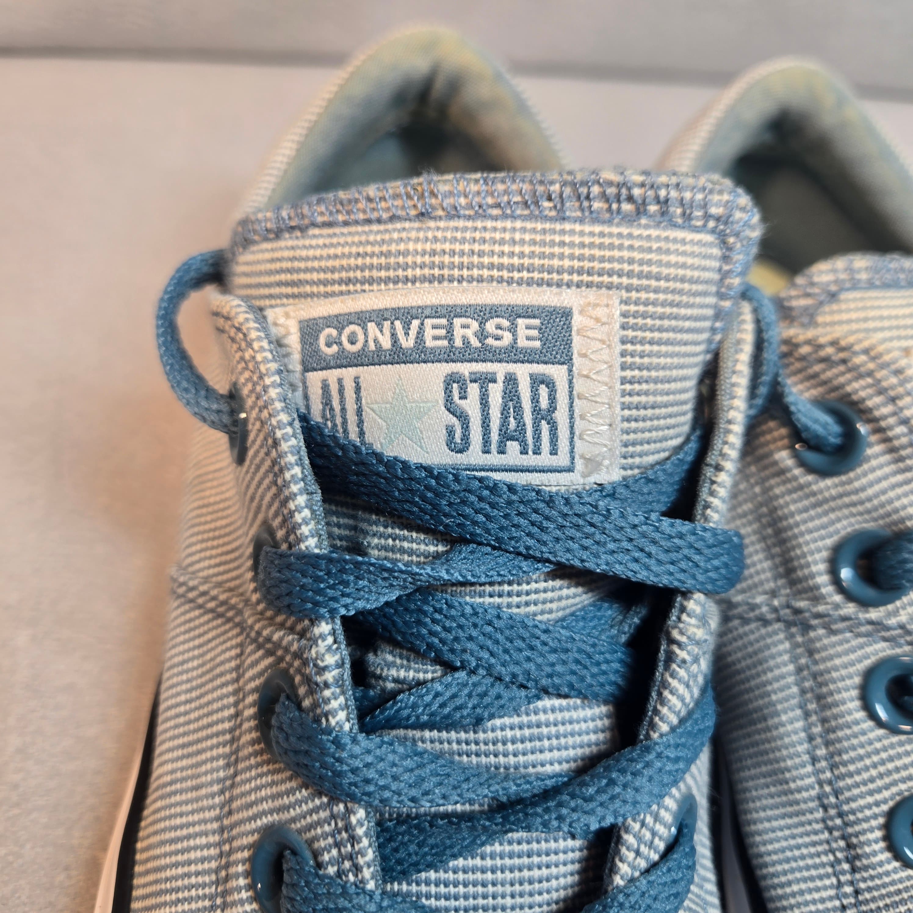Converse Star Player Low Top Sneakers Blue Size 8 - Thumbnail 4