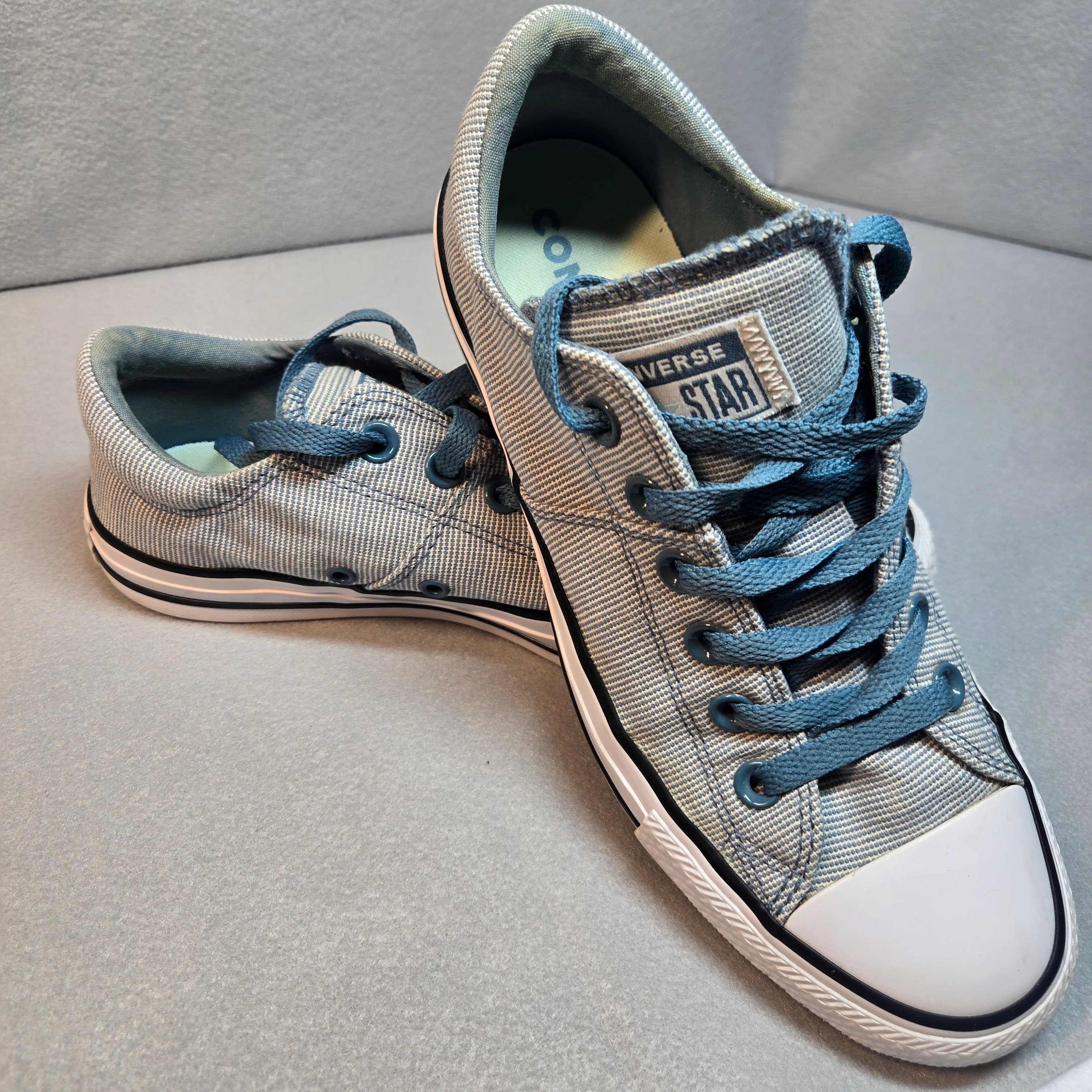 Converse Star Player Low Top Sneakers Blue Size 8