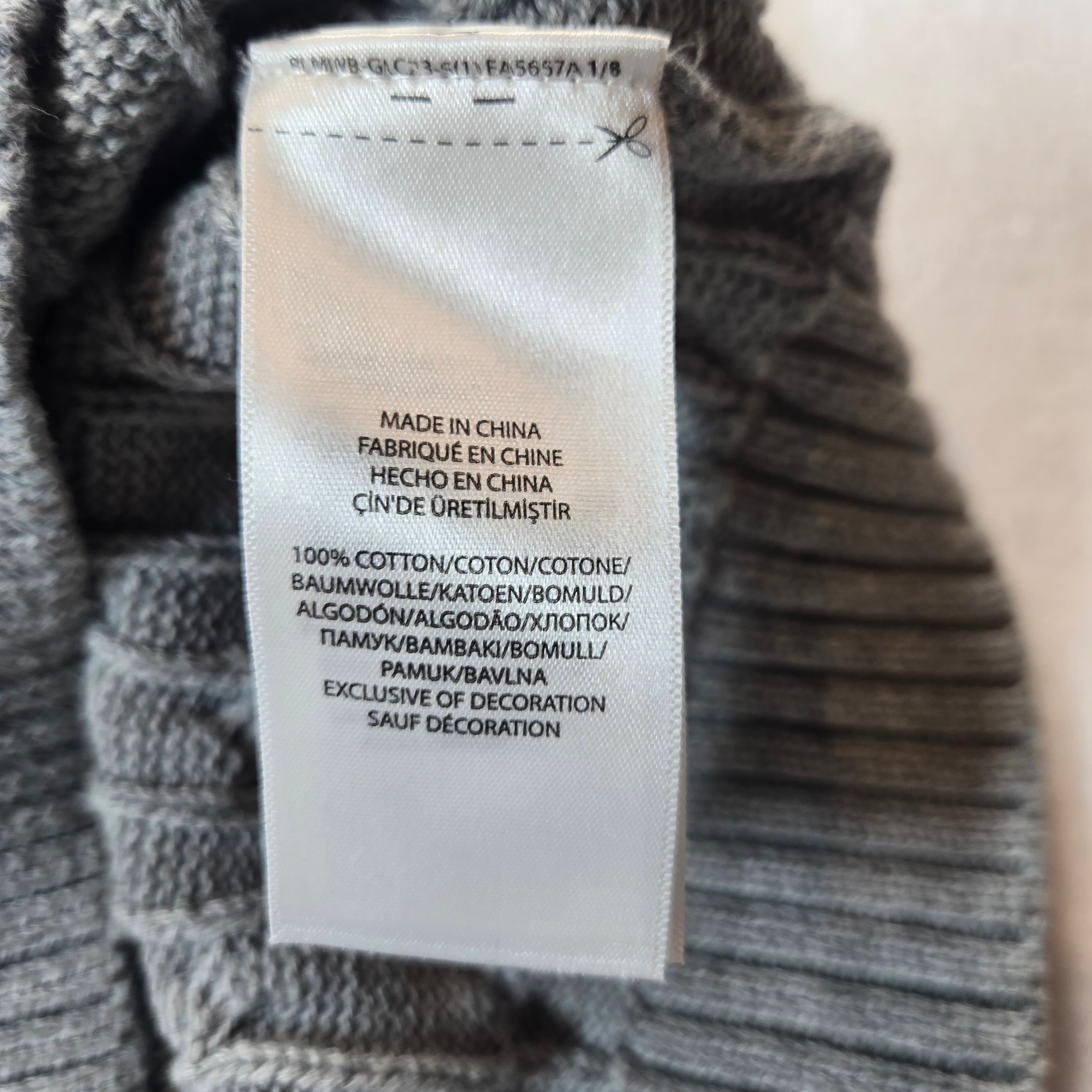 Boys Polo Ralph Lauren Cable Knit Sweater Vest Grey Size 7 - Thumbnail 7