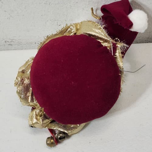 Vintage Santa Claus Head Ornament Holiday Tree Decoration Hanging - Thumbnail 5