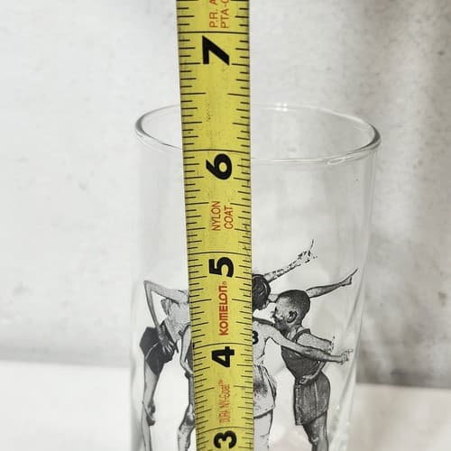 Vintage Norman Rockwell Tumbler Glassware “The Sporting Boys” Oh Yeah Cup - Thumbnail 3
