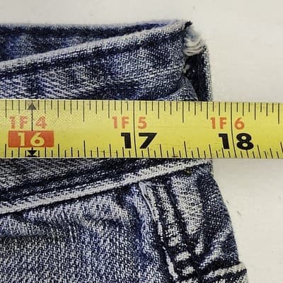 Buffalo David Bitton Jeans Men's Size 34 X 29 Driven Straight Blue Denim Pants - Thumbnail 2