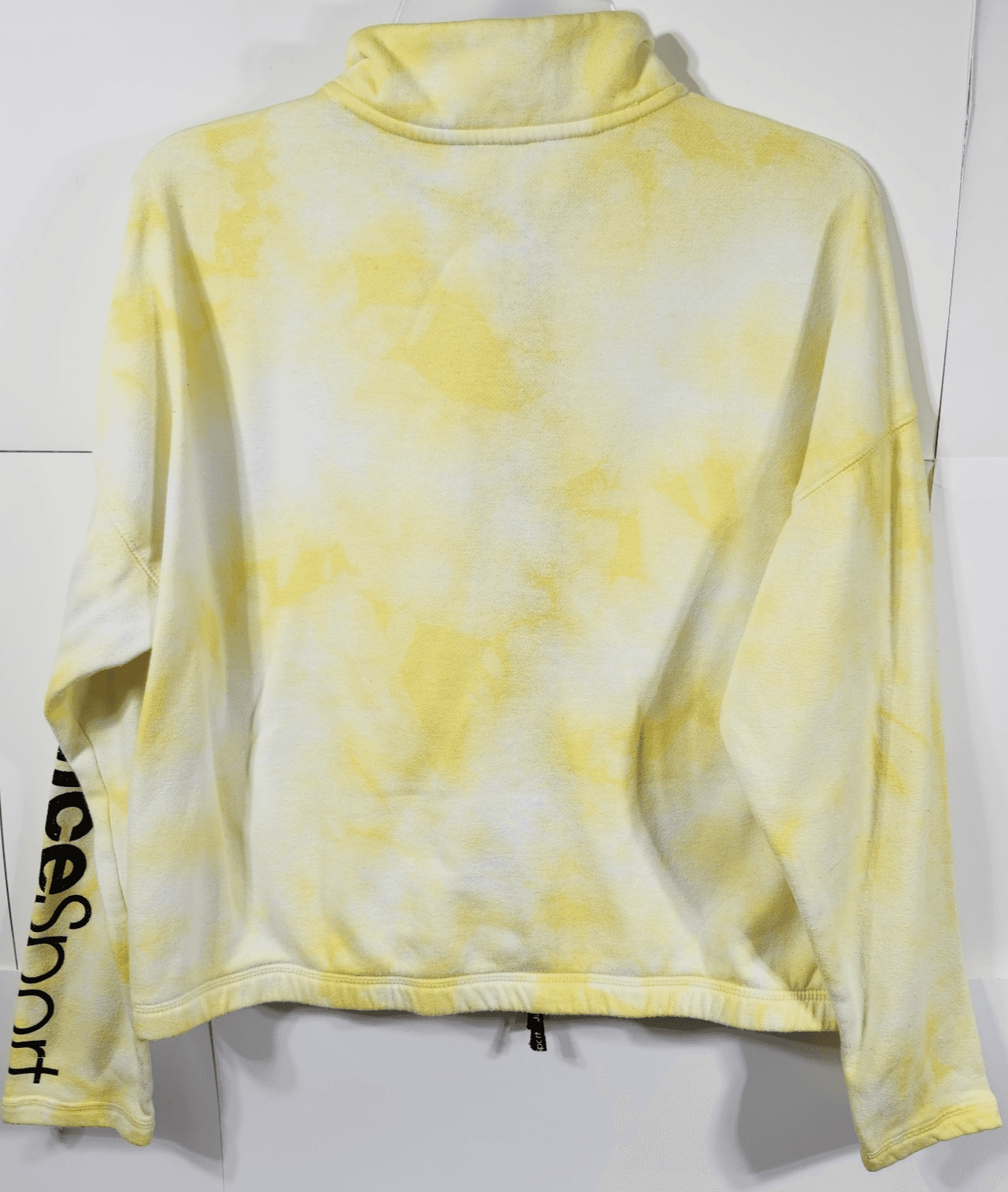 Justice Girls Full Zip Sweatshirt Size Large Yellow Sunflower - Thumbnail 6