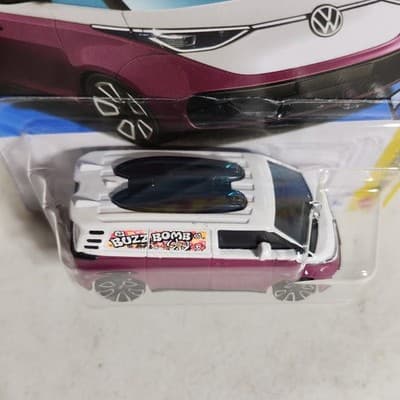 2026 Hot Wheels VW ID Buzz Bomb HW Euro Car 1/64 Toy Vehicle NEW - Thumbnail 3